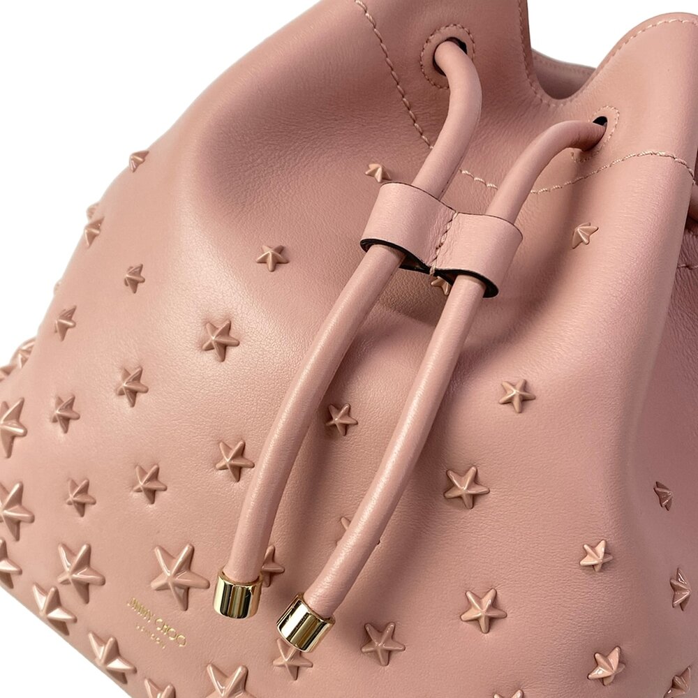 Jimmy Choo Bombon Bucket Bag Handbag - Picture 12 of 15
